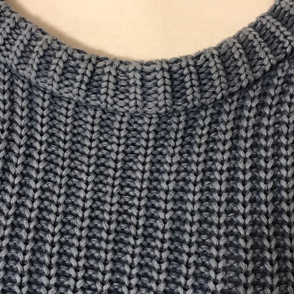 Women’s Demylee Blue Knit Sweater Cotton Size Small - Picture 2 of 7
